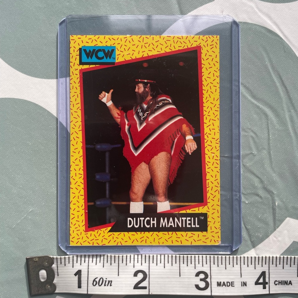 1991 WCW collectorsors card